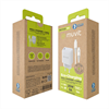 Muvit For Change - muvit for change pack cargador de pared Tipo C PD 25W + cable tipo C a tipo C 3A 1m blanco