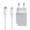 Muvit For Change - muvit for change pack transformador Tipo C PD 20W + cable tipo C a lightning 2.4A 1m blanco