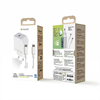 Muvit For Change - muvit for change pack transformador Tipo C PD 20W + cable tipo C a tipo C 3A 1m blanco