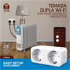 Muvit Io - muvit iO enchufe doble inteligente WiFi con monitor de energía