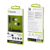 Muvit - Auriculares Estéreo Negro 3,5mm Universal (Con Micrófono y Adaptador 3,5mm) Muvit