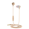 Muvit Auriculares Stereo Acero In-Ear 3.5mm M1I Oro muvit