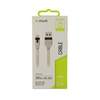 Muvit - Cable USB Blanco Lightning MFI 2.4A 1m muvit