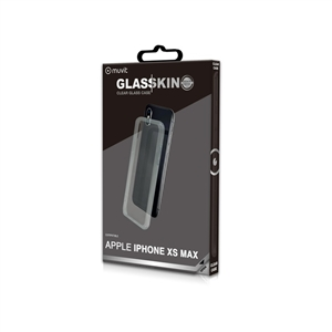 Muvit - muvit carcasa Skin Apple iPhone X Plus vidrio templado marco negro