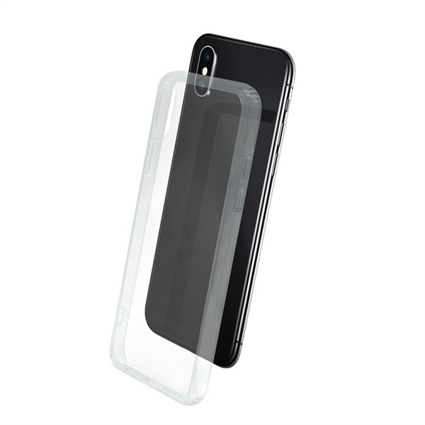 Muvit - muvit carcasa Skin Apple iPhone XS/X vidrio templado marco transparente