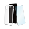 Muvit - muvit pack Apple iPhone 6,5&quote; funda Cristal Soft transparente + protector pantalla vidrio templado pl