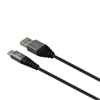 Muvit muvit Tiger cable USB Tipo C 1,2 metros 2,4A gris