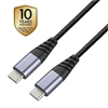 Muvit muvit Tiger cable USB Tipo C A Tipo C 2.0 3A 1,2m gris
