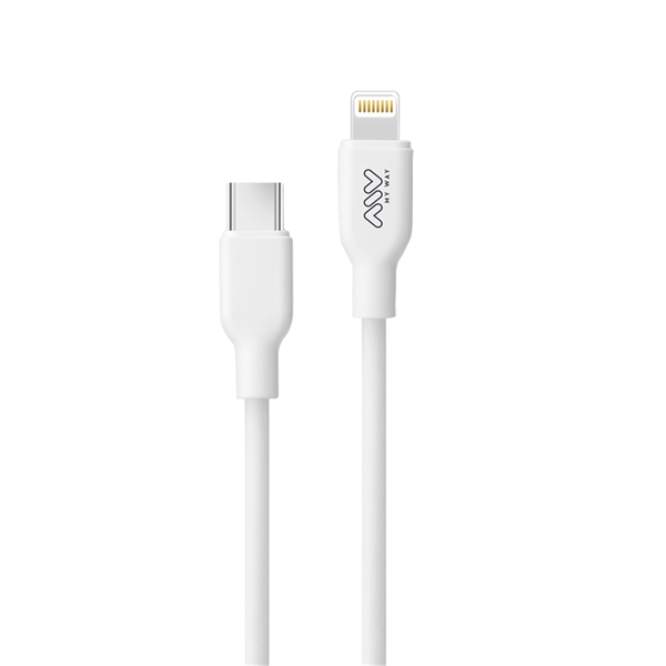 Myway - Myway cable Tipo C-Lightning 20W 1m blanco
