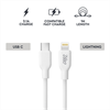 Myway - Myway cable Tipo C-Lightning 20W 1m blanco