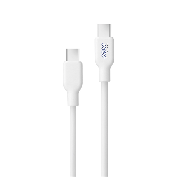 Myway - Myway cable Tipo C-Tipo C 20W 1m blanco