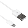 Myway cable USB-Lightning 2.1A 1m blanco