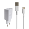 Myway pack transformador USB 2A + cable micro USB 1m blanco