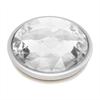 Popsockets - PopSockets soporte adhesivo Disco Crystal Silver