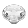 Popsockets - PopSockets soporte adhesivo Disco Crystal Silver