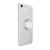 Popsockets - PopSockets soporte adhesivo Disco Crystal Silver