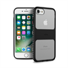 Puro - Carcasa Alta Protección Impact Pro Magnética Transparente y  Negra iPhone 6 6S 7 7s Puro