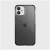 Raptic carcasa Clear Apple iPhone 12 Mini negra humo