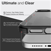 Raptic - Raptic carcasa Clear Apple iPhone 12 Pro Max negra humo