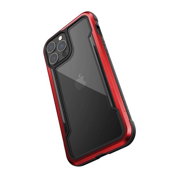 Raptic - Raptic carcasa Shield Pro Apple iPhone 13 Pro Max roja