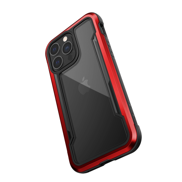 Raptic - Raptic carcasa Shield Pro Apple iPhone 13 Pro roja