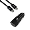 Subblim Cargador de coche dual PD20W+QC3.0+C a C/Lightning negro