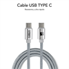 Subblim - Subblim Pack cargador pared 2 puertos Cargador Pared Smart  PD25W+QC3.0+C a cable C/Lightning blanco
