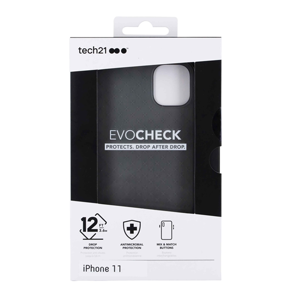 Tech21 - Tech21 carcasa Evo Check Apple iPhone 11 negro humo