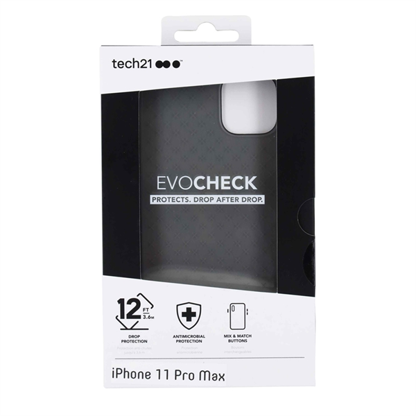 Tech21 - Tech21 carcasa Evo Check Apple iPhone 11 Pro Max negro humo