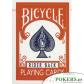 BICYCLE Cartas Bicycle Rider Back Rojo
