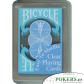 BICYCLE Cartas Bicycle Clear Plastic azul
