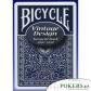 BICYCLE Cartas Bicycle Vintage Tangent Back Azul