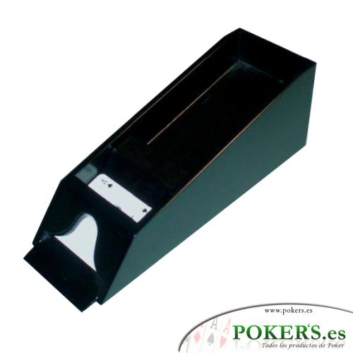 CASINO Blackjack Dealing Shoe 6 Deck Madera Negro Pokers.es