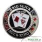 -Varios de Poker- Card Guard Ace and King Plateado