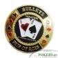 -Varios de Poker- Card Guard Bullets Dorado