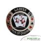 -Varios de Poker- Card Guard Ladies Plateado