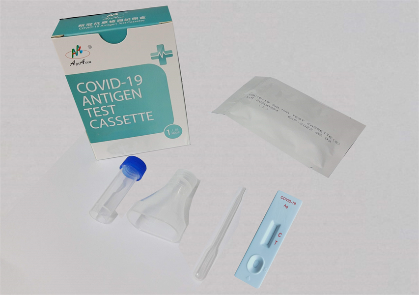 Xiamen 6 Tests COVID-19 Antígenos por Saliva (Ag) - Sensitex Healthcare