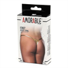 Amorable - Micro Tanga Dorado Talla Unica