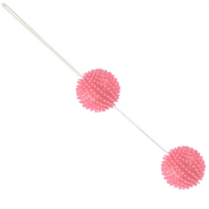 Baile A Deeply Pleasure Bolas Texturadas Rosa 3.6 Cm