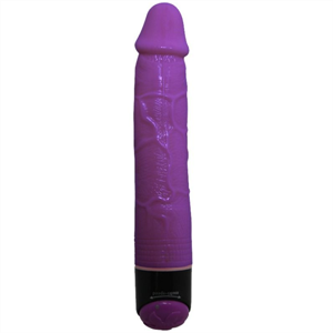 Baile Colorful Sex Vibrador Realistico Lila 23 Cm