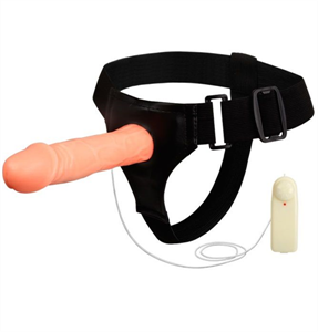 Baile Harness Passionate Hueco Vibrador 18cm