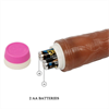 Baile - Waves Of Pleasure Vibrador Realístico Marron 23 Cm