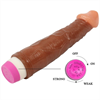 Baile - Waves Of Pleasure Vibrador Realístico Marron 23 Cm