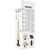 Basecock - Based Cock Realistic Vibrador Control Remoto Natural 18.5cm