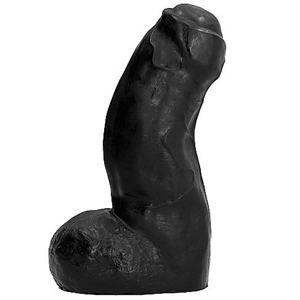 Belgo-prism All Black Realistic Dong Negro 17cm