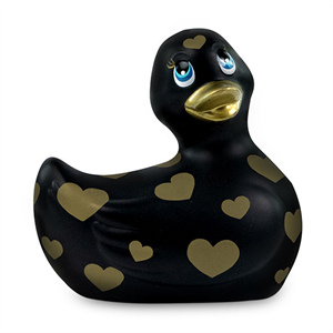 Big Teaze Toys I Rub My Duckie 2.0 | Pato Vibrador Romance (black & Gold)