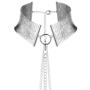 Bijoux Indiscrets Désir Métallique Collar Metálico Plateado