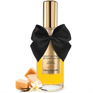 Bijoux Indiscrets Bijoux Aceite Masaje Efecto Calor Aroma Caramelo