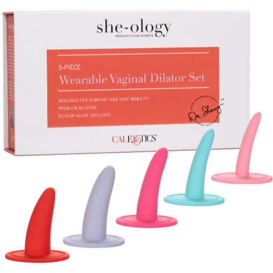 Calexotics - Calex Kit 5pc Dilatadores Vaginales O Anales  Multicolor