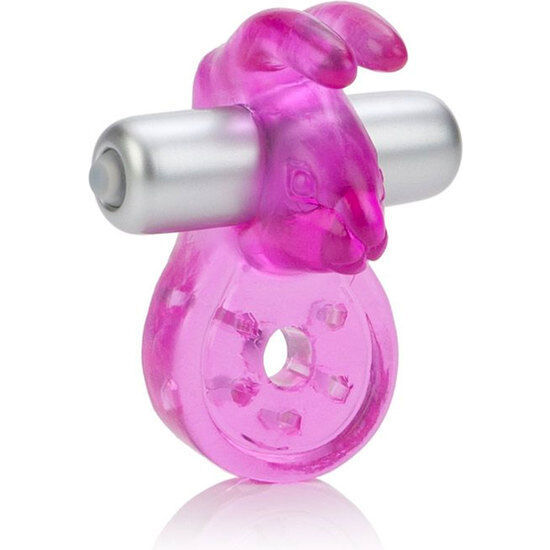 Calexotics - Calex Micro Vibe Arouser Bunny  Anillo Vibrador Rosa